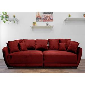 Bigsofa Tarnos Samt - Samt Ravi: Bordeaux