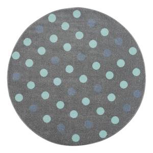 Kindervloerkleed Bubbles II polypropyleen - Blauw - Diameter: 160 cm