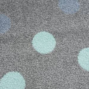 Kindervloerkleed Bubbles I polypropyleen - Blauw - 100 x 160 cm