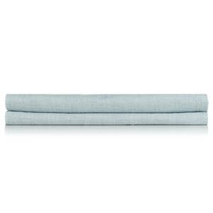 Drap-housse pour surmatelas Lino Coton - Menthe