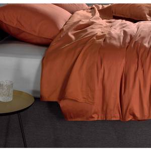 Drap-housse Satinado Satin de coton - Cuivre - 160 x 290 cm