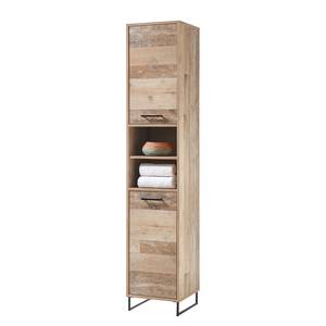 Hochschrank Mooca Usedwoodmix Dekor / Anthrazit