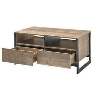 Table basse Cocody Imitation chêne Montana / Gris