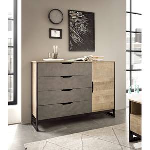 Dressoir Cocody I Montana eikenhouten look/grijs