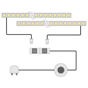 LED-verlichting Cocody Set van 2