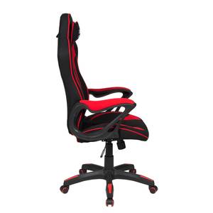 Sedia gaming Game-Rocker R-10 Tessuto / Nylon - Rosso / Nero