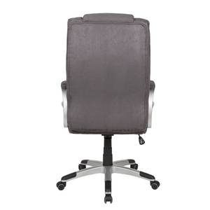 Fauteuil de bureau Mik Microfibre / Nylon - Gris / Argenté