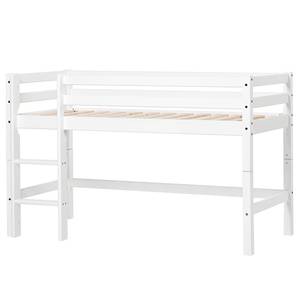 Halfhoog bed Unicorn II 70 x 160cm - Zonder matras - Met ladder