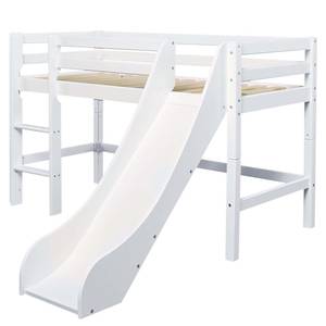 Lit mezzanine Winter Wonderland II 70 x 160cm - Sans matelas - Avec toboggan