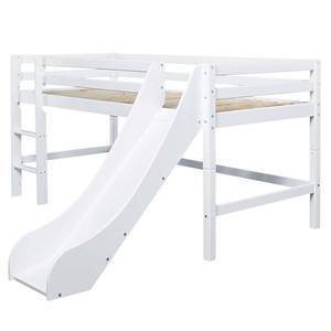 Lit mezzanine Fairytale Knight II 90 x 200cm - Sans matelas - Avec toboggan