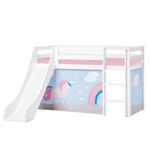 Lit mezzanine Unicorn I 70 x 160cm - Maletas de mousse - Avec toboggan