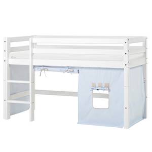 Lit mezzanine Fairytale Knight II 70 x 160cm - Matelas de mousse visco-élastique et mousse froide - Avec échelle