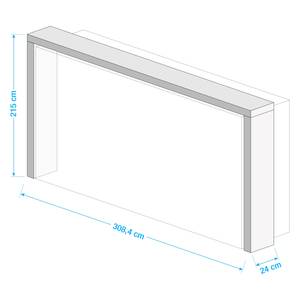 Cadre d’armoire Dream Largeur : 308 cm