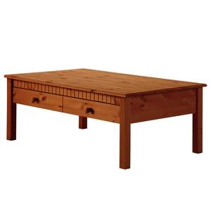 Table basse Toila I Pin massif - Pin ambre jaune