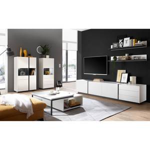 Highboard Muuga II Weiß / Grau