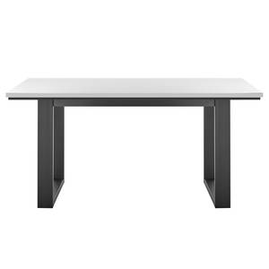 Table Muuga Blanc / Gris - 160 x 80 cm