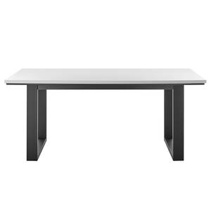 Table Muuga Blanc / Gris - 180 x 90 cm