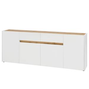 Dressoir Olon Wit - Breedte: 220 cm