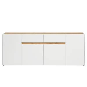 Dressoir Olon Wit - Breedte: 220 cm