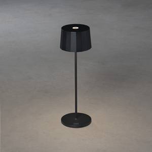 Tafellamp Positano aluminium - 1 lichtbron - Zwart