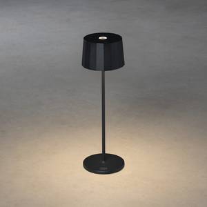 Tafellamp Positano aluminium - 1 lichtbron - Zwart