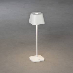 Lampe Capri Aluminium - 1 ampoule - Blanc - 10 x 36 cm