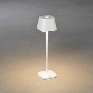 Lampe Capri Aluminium - 1 ampoule - Blanc - 10 x 36 cm