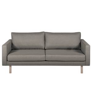 Sofa Thegra II (3-Sitzer) Flachgewebe - Silber