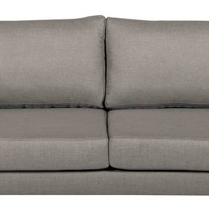 Sofa Thegra II (3-Sitzer) Flachgewebe - Silber