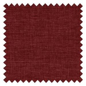 Sofa Theza II (3-Sitzer) Flachgewebe - Bordeaux