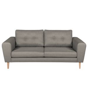 Sofa Theys I (2-Sitzer) Flachgewebe - Silber