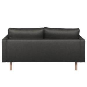 Sofa Thegra I (2-Sitzer) Flachgewebe - Anthrazit