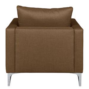 Fauteuil Thoiry Tissage à plat - Marron