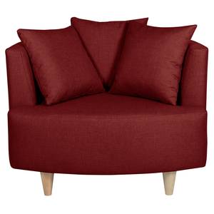 Fauteuil Thones Tissage à plat - Bordeaux