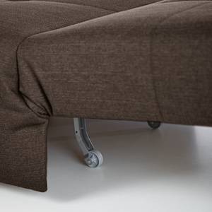 Fauteuil convertible Kassari Tissage à plat - Marron foncé