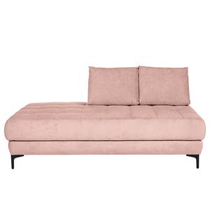 Sofa Karala (2-Sitzer) Flachgewebe - Babyrosa - Breite: 90 cm