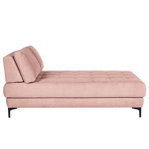 Sofa Karala (2-Sitzer) Flachgewebe - Babyrosa - Breite: 90 cm