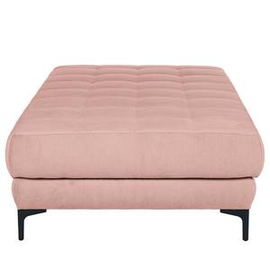 Sofa Karala (2-Sitzer) Flachgewebe - Babyrosa - Breite: 90 cm