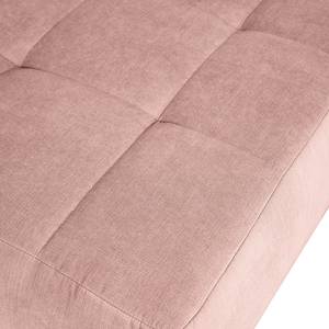 Sofa Karala (2-Sitzer) Flachgewebe - Babyrosa - Breite: 90 cm