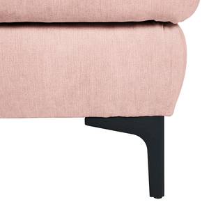 Sofa Karala (2-Sitzer) Flachgewebe - Babyrosa - Breite: 90 cm