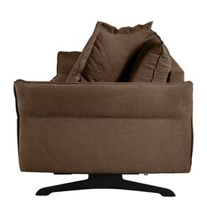 Schlafsofa Kallaste (2-Sitzer) Flachgewebe - Tabakbraun - Breite: 192 cm