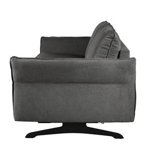 Schlafsofa Kallaste mit Matratze Flachgewebe - Grau - Breite: 192 cm