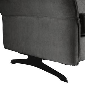 Schlafsofa Kallaste mit Matratze Flachgewebe - Grau - Breite: 192 cm