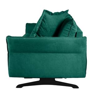 Canapé convertible Kallaste (2 places) Tissage à plat - Vert turquoise - Largeur : 192 cm