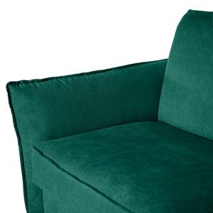 Schlafsofa Kallaste (2-Sitzer) Flachgewebe - Türkisgrün - Breite: 192 cm