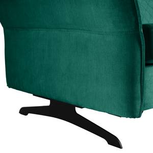 Canapé convertible Kallaste (2 places) Tissage à plat - Vert turquoise - Largeur : 192 cm