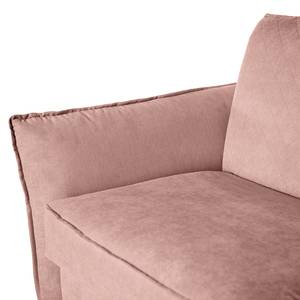 Schlafsofa Kallaste mit Matratze Flachgewebe - Babyrosa - Breite: 212 cm