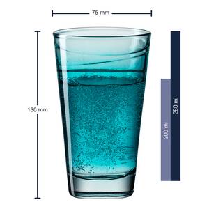 Drinkglas Vario Struttura (6-delig) meerdere kleuren - 280 ml