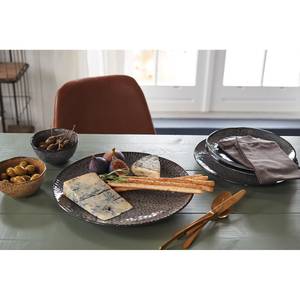 Frühstücksteller Matera (6er-Set) Keramik - Anthrazit