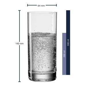 Verres à eau Easy+ (lot de 6) Transparent - 330 ml